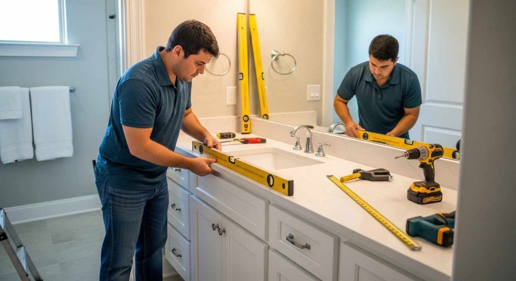Bathroom Vanity Installation Conroe TX